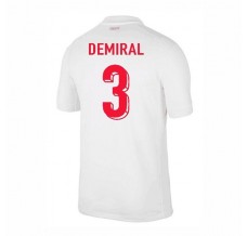 Maglia Turchia Demiral 3 Divisa Prima Euro 2024