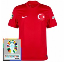 Maglia Turchia Divisa Trasferta Euro 2024 Patch