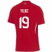 Maglia Turchia Yildiz 19 Divisa Trasferta Euro 2024