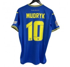 Maglia Ucraina Mudryk 10 Divisa Trasferta Euro 2024