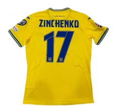 Maglia Ucraina Zinchenko 17 Divisa Prima Euro 2024