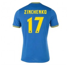 Maglia Ucraina Zinchenko 17 Divisa Trasferta Euro 2024