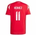 Maglia Ungheria Kerkez 11 Divisa Prima Euro 2024
