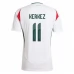 Maglia Ungheria Kerkez 11 Divisa Trasferta Euro 2024