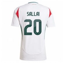 Maglia Ungheria Sallai 20 Divisa Trasferta Euro 2024