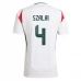 Maglia Ungheria Szalai 4 Divisa Trasferta Euro 2024