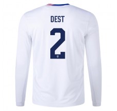 Maglia USA Dest 2 Divisa Prima Copa América 2024 Manica Lunga