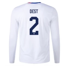Maglia USA Dest 2 Divisa Prima Copa América 2024 Manica Lunga Maglia USA Dest 2 Divisa Prima Copa América 2024 Manica Lunga