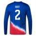 Maglia USA Dest 2 Divisa Trasferta Copa América 2024 Manica Lunga