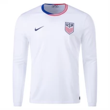 Maglia USA Divisa Prima Copa América 2024 Manica Lunga Maglia USA Divisa Prima Copa América 2024 Manica Lunga