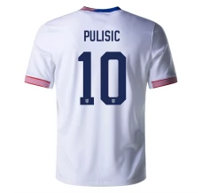 Maglia USA Pulisic 10 Divisa Prima Copa América 2024 Maglia USA Pulisic 10 Divisa Prima Copa América 2024