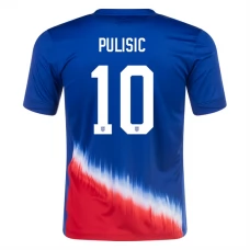 Maglia USA Pulisic 10 Divisa Trasferta Copa América 2024 Maglia USA Pulisic 10 Divisa Trasferta Copa América 2024