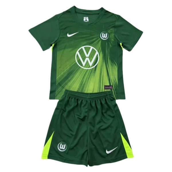Maglia VfL Wolfsburg Bambino Divisa Prima 2025/26 Maglia VfL Wolfsburg Bambino Divisa Prima 2025/26