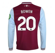 Maglia West Ham United FC Bowen 20 Divisa Prima 2024/25 Manica Lunga