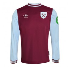Maglia West Ham United FC Divisa Prima 2024/25 Manica Lunga