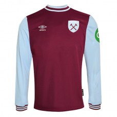 Maglia West Ham United FC Divisa Prima 2024/25 Manica Lunga