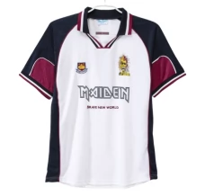 Maglia West Ham United FC Divisa Trasferta Iron Maiden Retro 1999-00 Maglia West Ham United FC Divisa Trasferta Iron Maiden Retro 1999-00