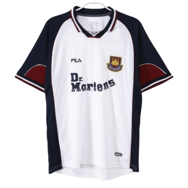 Maglia West Ham United FC Divisa Trasferta Retro 1999-01 Maglia West Ham United FC Divisa Trasferta Retro 1999-01