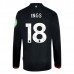 Maglia West Ham United FC Ings 18 Divisa Trasferta 2024/25 Manica Lunga