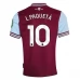 Maglia West Ham United FC L.Paquetá 10 Divisa Prima 2024/25 Maglia West Ham United FC L.Paquetá 10 Divisa Prima 2024/25