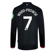 Maglia West Ham United FC Ward-Prowse 7 Divisa Trasferta 2024/25 Manica Lunga