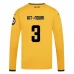 Maglia Wolverhampton Wanderers FC Ait-Nouri 3 Divisa Prima 2024/25 Manica Lunga