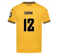Maglia Wolverhampton Wanderers FC Cunha 12 Divisa Prima 2024/25