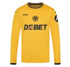 Maglia Wolverhampton Wanderers FC Divisa Prima 2024/25 Manica Lunga