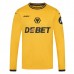 Maglia Wolverhampton Wanderers FC Cunha 12 Divisa Prima 2024/25 Manica Lunga