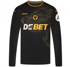 Maglia Wolverhampton Wanderers FC Divisa Trasferta 2024/25 Manica Lunga