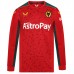 Maglia Wolves FC Divisa Trasferta 2023/24 Manica Lunga