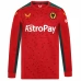 Maglia Wolves FC Divisa Trasferta 2023/24 Manica Lunga