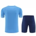 Manchester City Tuta Maglia da Allenamento 2025/26 - Shorts Blu