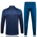 Manchester City Tute Felpe da Allenamento 2023/24 - 1-4 Zip Blu