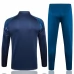 Manchester City Tute Felpe da Allenamento 2023/24 - 1-4 Zip Blu