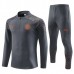 Manchester City Tute Felpe da Allenamento 2023/24 - 1-4 Zip Grigio