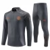 Manchester City Tute Felpe da Allenamento 2023/24 - 1-4 Zip Grigio