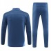 Manchester City Tute Felpe da Allenamento 2024/25 - 1-4 Zip Blu