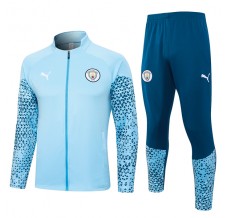 Manchester City Tute Giacca da Allenamento 2023/24 - Blu Manchester City Tute Giacca da Allenamento 2023/24 - Blu