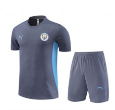 Manchester City Tute Maglia da Allenamento 2024/25 - Shorts Grigio