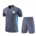 Manchester City Tute Maglia da Allenamento 2024/25 - Shorts Grigio