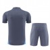 Manchester City Tute Maglia da Allenamento 2024/25 - Shorts Grigio