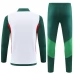 Messico Tute Felpe da Allenamento 2023/24 - 1-4 Zip Verde Bianco