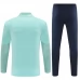 Olympique de Marseille Tuta Felpa da Allenamento 2025/26 - 1-4 Zip Verde