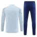 Olympique de Marseille Tute Felpe da Allenamento 2023/24 - 1-4 Zip Light Blu