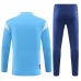 Olympique de Marseille Tute Felpe da Allenamento 2023/24 - 1-4 Zip Navy