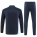 Olympique de Marseille Tute Felpe da Allenamento 2024/25 - 1-4 Zip Blu