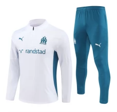Olympique de Marseille Tute Felpe da Allenamento Bambino 2024/25 - 1-4 Zip Bianco Olympique de Marseille Tute Felpe da Allenamento Bambino 2024/25 - 1-4 Zip Bianco