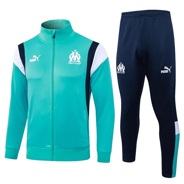 Olympique de Marseille Tute Giacca da Allenamento 2023/24 - Blu Olympique de Marseille Tute Giacca da Allenamento 2023/24 - Blu