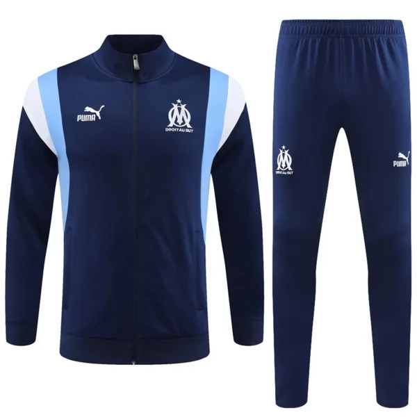 Olympique de Marseille Tute Giacca da Allenamento 2023/24 - Navy Olympique de Marseille Tute Giacca da Allenamento 2023/24 - Navy